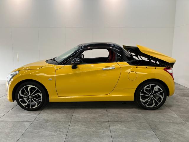 コペンローブ ターボ CDステレオ シートヒーター LED電動オープンルーフ CDステレオ USB シートヒーター LEDヘッドライト オートライト スマートキー オートエアコン エコアイドル エクスプレイ仕様アルミ(滋賀県)の中古車