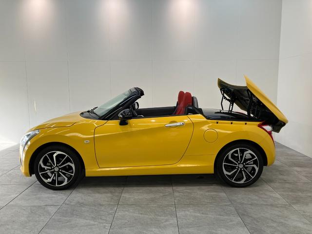 コペンローブ ターボ CDステレオ シートヒーター LED電動オープンルーフ CDステレオ USB シートヒーター LEDヘッドライト オートライト スマートキー オートエアコン エコアイドル エクスプレイ仕様アルミ(滋賀県)の中古車