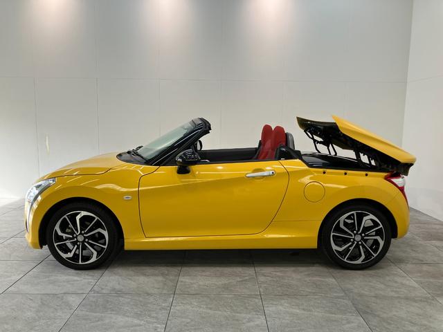 コペンローブ ターボ CDステレオ シートヒーター LED電動オープンルーフ CDステレオ USB シートヒーター LEDヘッドライト オートライト スマートキー オートエアコン エコアイドル エクスプレイ仕様アルミ(滋賀県)の中古車