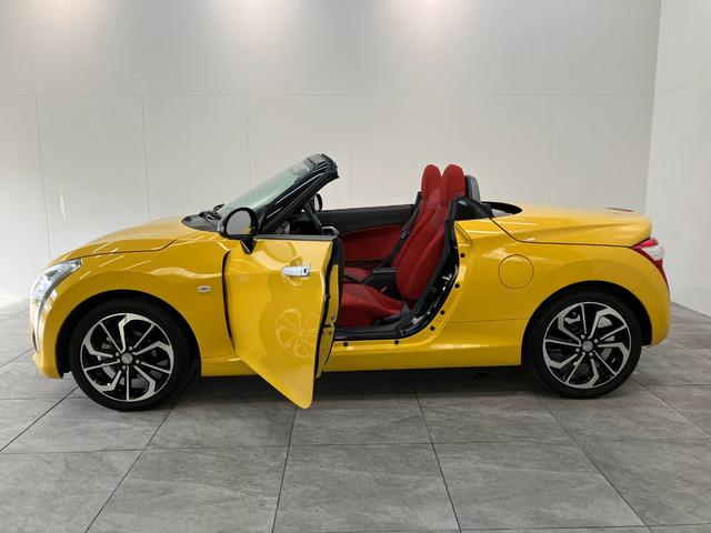 コペンローブ ターボ CDステレオ シートヒーター LED電動オープンルーフ CDステレオ USB シートヒーター LEDヘッドライト オートライト スマートキー オートエアコン エコアイドル エクスプレイ仕様アルミ(滋賀県)の中古車