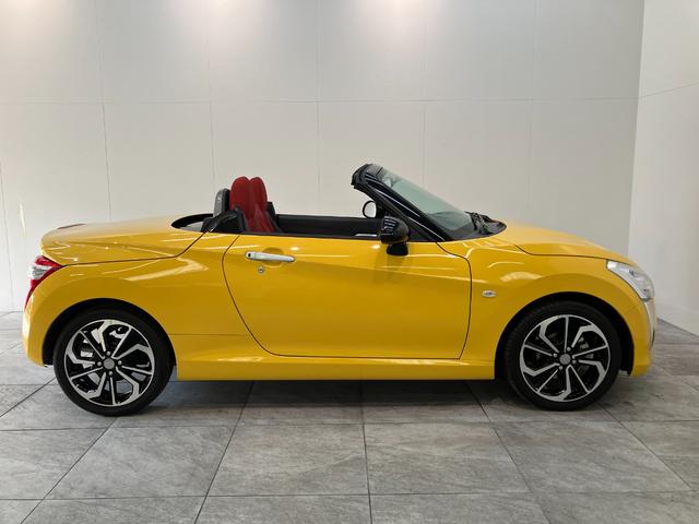 コペンローブ ターボ CDステレオ シートヒーター LED電動オープンルーフ CDステレオ USB シートヒーター LEDヘッドライト オートライト スマートキー オートエアコン エコアイドル エクスプレイ仕様アルミ(滋賀県)の中古車