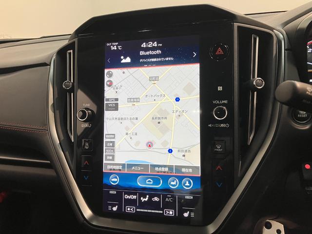 レヴォーグSTIスポーツ EX 4WD フルセグナビアイサイトX フルセグナビ バックカメラ サイドカメラ Bluetooth USB ETC ドラレコ レーダークルコン 前後席シートヒーター 本革シート 電動リヤーゲート オートエアコン 4WD(滋賀県)の中古車