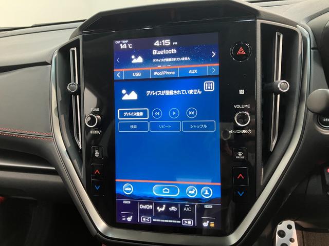 レヴォーグSTIスポーツ EX 4WD フルセグナビアイサイトX フルセグナビ バックカメラ サイドカメラ Bluetooth USB ETC ドラレコ レーダークルコン 前後席シートヒーター 本革シート 電動リヤーゲート オートエアコン 4WD(滋賀県)の中古車