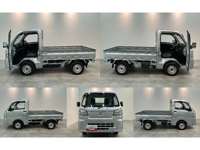 ハイゼットトラックスタンダード 5MT 4WD コーナーセンサー オートライト衝突被害軽減ブレーキ コーナーセンサー パートタイム4WD AM/FMラジオ マニュアルエアコン マニュアルレベリング オートライト 5速マニュアルミッション車(滋賀県)の中古車
