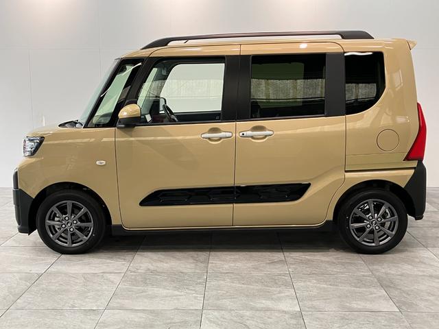 タントファンクロス 9型ディスプレイオーディオ 届出済未使用車衝突被害軽減ブレーキ コーナーセンサー 9型ディスプレイオーディオ フルセグ Bluetooth USB バックカメラ 両側電動スライドドア 前席シートヒーター LED スマートキー エコアイドル(滋賀県)の中古車