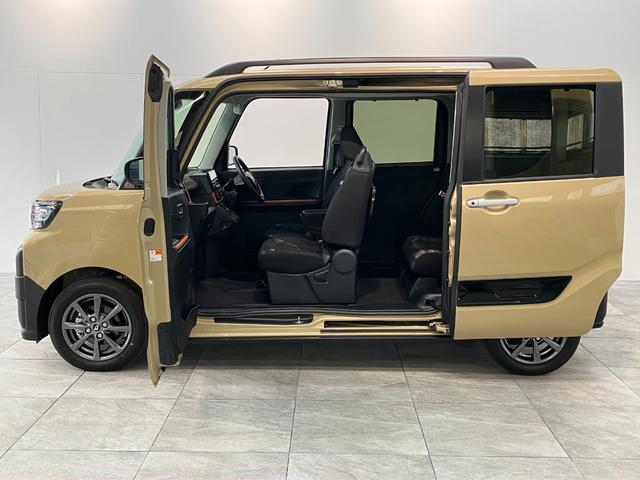 タントファンクロス 9型ディスプレイオーディオ 届出済未使用車衝突被害軽減ブレーキ コーナーセンサー 9型ディスプレイオーディオ フルセグ Bluetooth USB バックカメラ 両側電動スライドドア 前席シートヒーター LED スマートキー エコアイドル(滋賀県)の中古車