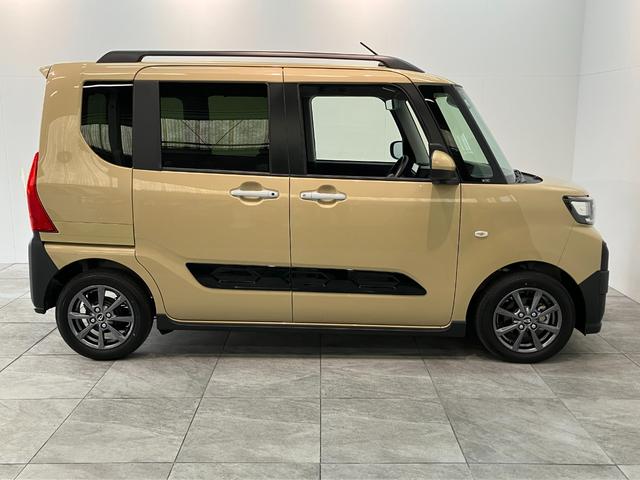 タントファンクロス 9型ディスプレイオーディオ 届出済未使用車衝突被害軽減ブレーキ コーナーセンサー 9型ディスプレイオーディオ フルセグ Bluetooth USB バックカメラ 両側電動スライドドア 前席シートヒーター LED スマートキー エコアイドル(滋賀県)の中古車