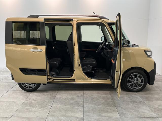 タントファンクロス 9型ディスプレイオーディオ 届出済未使用車衝突被害軽減ブレーキ コーナーセンサー 9型ディスプレイオーディオ フルセグ Bluetooth USB バックカメラ 両側電動スライドドア 前席シートヒーター LED スマートキー エコアイドル(滋賀県)の中古車