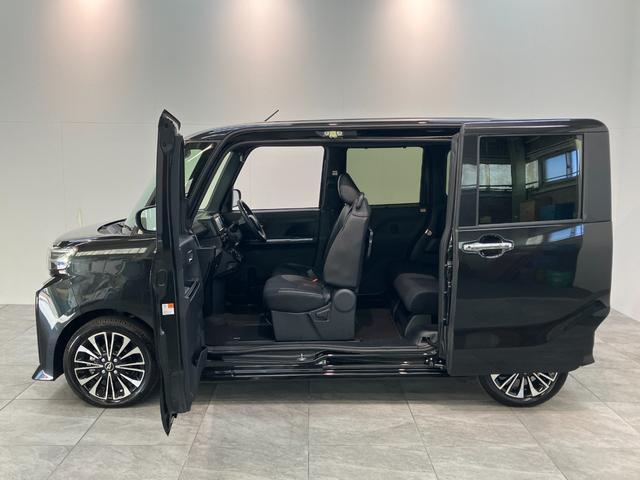 タントカスタムRS ターボ フルセグナビ バックカメラ LED衝突被害軽減ブレーキ コーナーセンサー ターボ フルセグナビ Bluetooth DVD再生 USB バックカメラ 両側電動スライドドア 前席シートヒーター LED スマートキー エコアイドル(滋賀県)の中古車