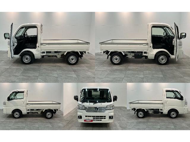 ハイゼットトラックエクストラ 4WD CVT デフロック ドラレコ 荷台作業灯衝突被害軽減ブレーキ コーナーセンサー パートタイム4WD AM/FMラジオ ドラレコ デフロック スマートキー パワーウインドウ オートライト マニュアルエアコン 荷台作業灯 4枚リーフスプリング(滋賀県)の中古車