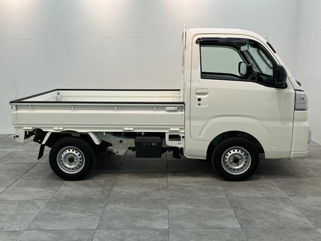 ハイゼットトラックエクストラ 4WD CVT デフロック ドラレコ 荷台作業灯衝突被害軽減ブレーキ コーナーセンサー パートタイム4WD AM/FMラジオ ドラレコ デフロック スマートキー パワーウインドウ オートライト マニュアルエアコン 荷台作業灯 4枚リーフスプリング(滋賀県)の中古車