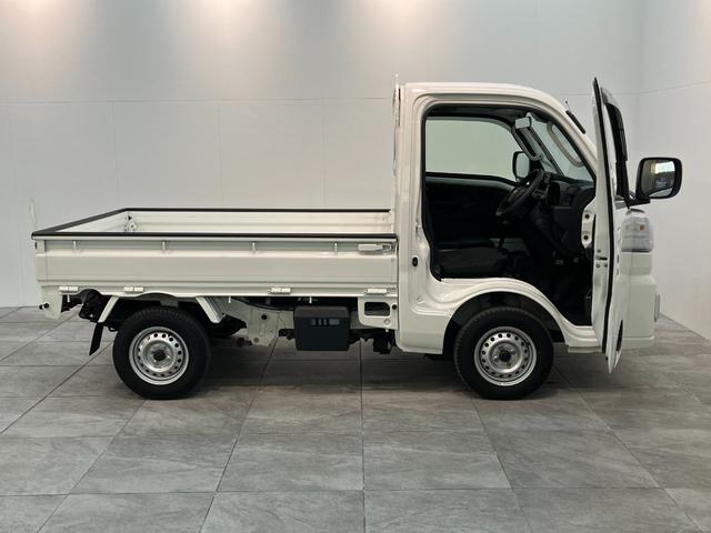 ハイゼットトラックエクストラ 4WD CVT デフロック ドラレコ 荷台作業灯衝突被害軽減ブレーキ コーナーセンサー パートタイム4WD AM/FMラジオ ドラレコ デフロック スマートキー パワーウインドウ オートライト マニュアルエアコン 荷台作業灯 4枚リーフスプリング(滋賀県)の中古車