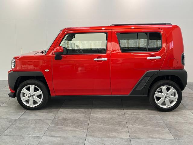 タフトG コーナーセンサー レーダークルコン 前席シートヒーター衝突被害軽減ブレーキ コーナーセンサー CDステレオ バックカメラ(ナビ装着時用) 前席シートヒーター 電動パーキング スカイフィールトップ LED レーダークルーズコントロール エコアイドル(滋賀県)の中古車