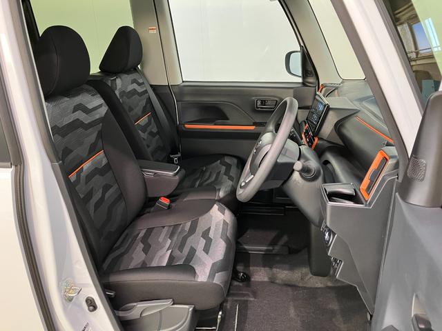 タントファンクロス　９型ディスプレイオーディオ　届出済未使用車衝突被害軽減ブレーキ　コーナーセンサー　９型ディスプレイオーディオ　フルセグ　Ｂｌｕｅｔｏｏｔｈ　ＵＳＢ　バックカメラ　両側電動スライドドア　前席シートヒーター　ＬＥＤ　スマートキー　エコアイドル（滋賀県）の中古車