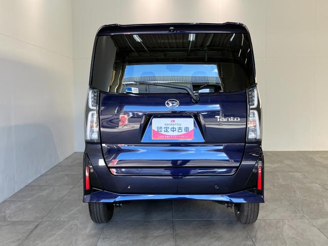タントカスタムX 9型ディスプレイオーディオ 届出済未使用車衝突被害軽減ブレーキ コーナーセンサー 9型ディスプレイオーディオ フルセグ Bluetooth USB バックカメラ 両側電動スライドドア 前席シートヒーター LED スマートキー エコアイドル(滋賀県)の中古車