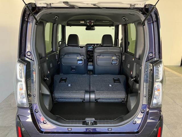 タントカスタムX 9型ディスプレイオーディオ 届出済未使用車衝突被害軽減ブレーキ コーナーセンサー 9型ディスプレイオーディオ フルセグ Bluetooth USB バックカメラ 両側電動スライドドア 前席シートヒーター LED スマートキー エコアイドル(滋賀県)の中古車