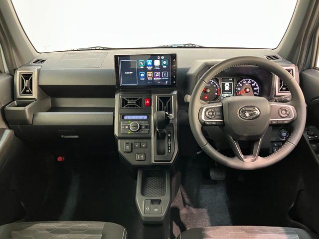 タフトＧダーククロムベンチャー　届出済未使用車　９Ｄ．Ａ　Ｂカメラ衝突被害軽減ブレーキ　コーナーセンサー　９型ディスプレイオーディオ　フルセグ　バックカメラ　Ｂｌｕｅｔｏｏｔｈ　ＵＳＢ　前席シートヒーター　電動パーキング　ＬＥＤ　レーダークルコン　オートエアコン（滋賀県）の中古車