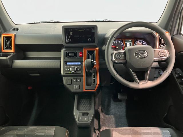 タフトG レーダークルーズコントロール 届出済未使用車衝突被害軽減ブレーキ コーナーセンサー バックカメラ(ナビ装着時用) 前席シートヒーター 電動パーキング スカイフィールトップ LED オートライト オートエアコン スマートキー エコアイドル(滋賀県)の中古車