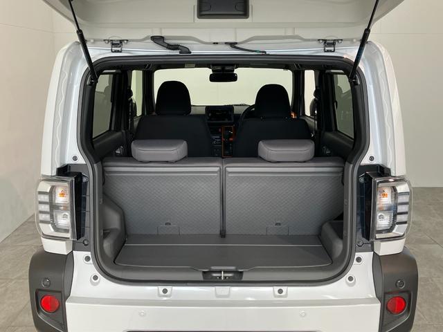 タフトG レーダークルーズコントロール 届出済未使用車衝突被害軽減ブレーキ コーナーセンサー バックカメラ(ナビ装着時用) 前席シートヒーター 電動パーキング スカイフィールトップ LED オートライト オートエアコン スマートキー エコアイドル(滋賀県)の中古車