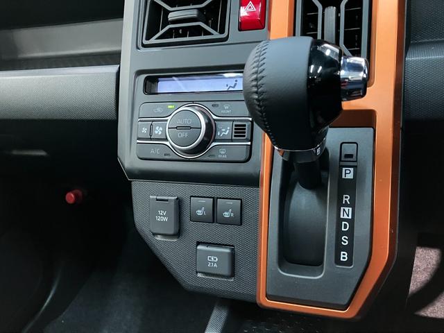 タフトＧ　レーダークルーズコントロール　届出済未使用車衝突被害軽減ブレーキ　コーナーセンサー　バックカメラ（ナビ装着時用）　前席シートヒーター　電動パーキング　スカイフィールトップ　ＬＥＤ　オートライト　オートエアコン　スマートキー　エコアイドル（滋賀県）の中古車