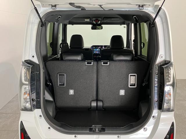 タントカスタムX 9型ディスプレイオーディオ 届出済未使用車衝突被害軽減ブレーキ コーナーセンサー 9型ディスプレイオーディオ フルセグ Bluetooth USB バックカメラ 両側電動スライドドア 前席シートヒーター LED スマートキー エコアイドル(滋賀県)の中古車