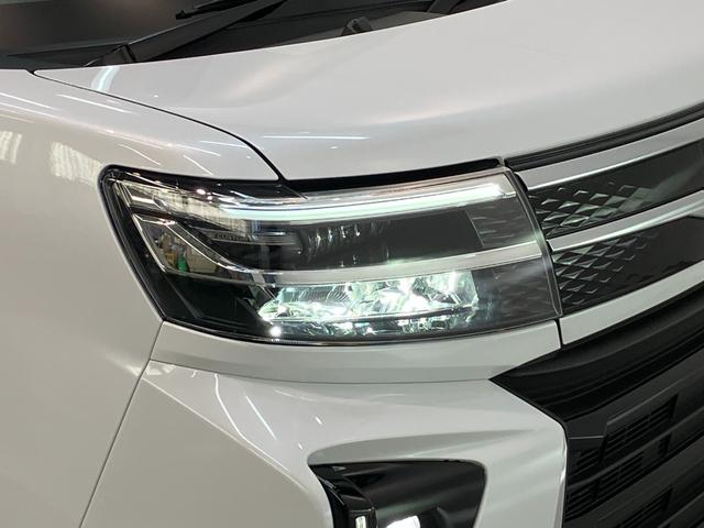 タントカスタムX 9型ディスプレイオーディオ 届出済未使用車衝突被害軽減ブレーキ コーナーセンサー 9型ディスプレイオーディオ フルセグ Bluetooth USB バックカメラ 両側電動スライドドア 前席シートヒーター LED スマートキー エコアイドル(滋賀県)の中古車