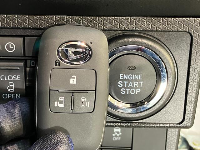 タントカスタムX 9型ディスプレイオーディオ 届出済未使用車衝突被害軽減ブレーキ コーナーセンサー 9型ディスプレイオーディオ フルセグ Bluetooth USB バックカメラ 両側電動スライドドア 前席シートヒーター LED スマートキー エコアイドル(滋賀県)の中古車