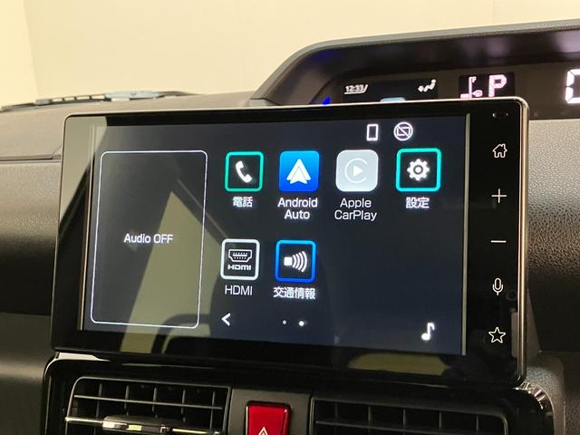 タントカスタムX 9型ディスプレイオーディオ 届出済未使用車衝突被害軽減ブレーキ コーナーセンサー 9型ディスプレイオーディオ フルセグ Bluetooth USB バックカメラ 両側電動スライドドア 前席シートヒーター LED スマートキー エコアイドル(滋賀県)の中古車