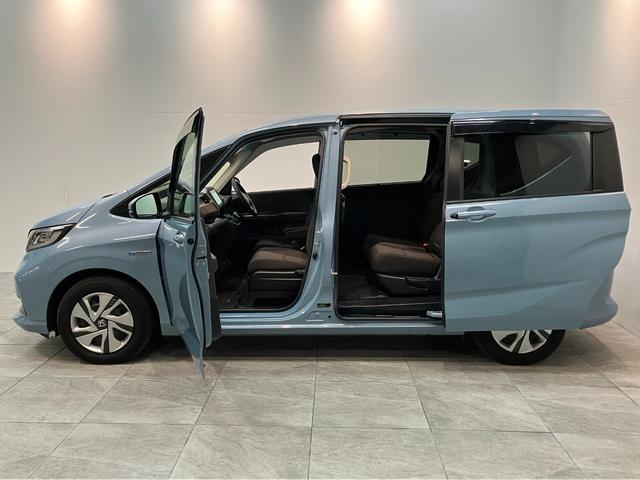 フリード+ハイブリッドハイブリッドG・ホンダセンシング 9型フルセグナビ LED衝突被害軽減ブレーキ 9型フルセグナビ バックカメラ 前後ドラレコ ETC DVD Bluetooth USB シートヒーター レーダークルーズコントロール 両側電動スライドドア LED(滋賀県)の中古車