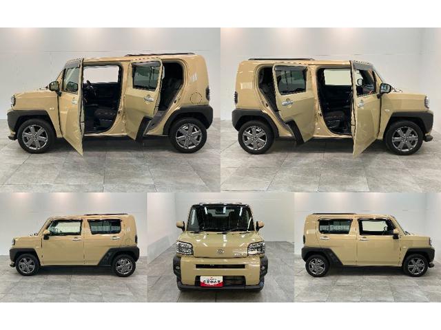 タフトGターボ コーナーセンサー レーダークルーズコントロール衝突被害軽減ブレーキ コーナーセンサー バックカメラ(ナビ装着時用) 前席シートヒーター 電動パーキング スカイフィールトップ LED オートライト オートエアコン クルコン スマートキー(滋賀県)の中古車