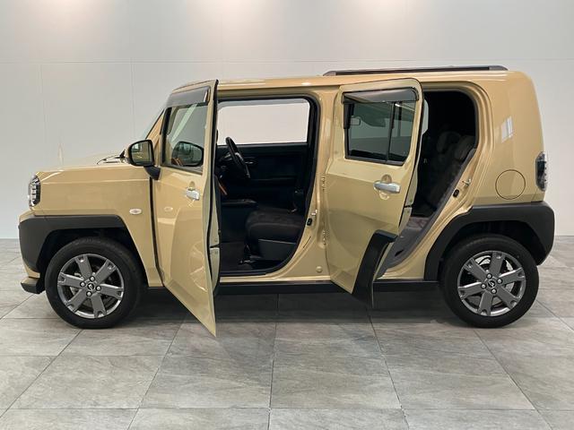 タフトGターボ コーナーセンサー レーダークルーズコントロール衝突被害軽減ブレーキ コーナーセンサー バックカメラ(ナビ装着時用) 前席シートヒーター 電動パーキング スカイフィールトップ LED オートライト オートエアコン クルコン スマートキー(滋賀県)の中古車