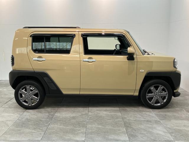 タフトGターボ コーナーセンサー レーダークルーズコントロール衝突被害軽減ブレーキ コーナーセンサー バックカメラ(ナビ装着時用) 前席シートヒーター 電動パーキング スカイフィールトップ LED オートライト オートエアコン クルコン スマートキー(滋賀県)の中古車