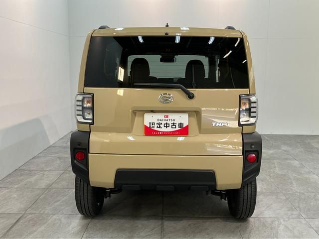 タフトGターボ コーナーセンサー レーダークルーズコントロール衝突被害軽減ブレーキ コーナーセンサー バックカメラ(ナビ装着時用) 前席シートヒーター 電動パーキング スカイフィールトップ LED オートライト オートエアコン クルコン スマートキー(滋賀県)の中古車