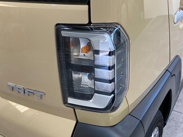 タフトGターボ コーナーセンサー レーダークルーズコントロール衝突被害軽減ブレーキ コーナーセンサー バックカメラ(ナビ装着時用) 前席シートヒーター 電動パーキング スカイフィールトップ LED オートライト オートエアコン クルコン スマートキー(滋賀県)の中古車