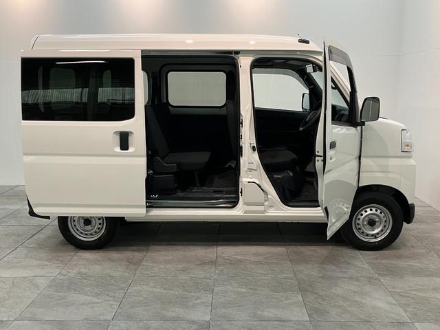 ハイゼットカーゴDX 4WD CVT コーナーセンサー キーレス衝突被害軽減ブレーキ スマアシ コーナーセンサー 前席パワーウインドウ AM/FMステレオ 両側スライドドア パートタイム4WD オートライト マニュアルレベリング(滋賀県)の中古車