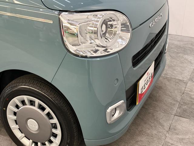 ムーヴキャンバスセオリーG 10型ナビ パノラマカメラ 届出済未使用車衝突被害軽減ブレーキ 10型フルセグナビ パノラマカメラ DVD再生 Bluetooth USB 前後ドラレコ 両側電動スライドドア LED シートヒーター オートライト オートエアコン エコアイドル(滋賀県)の中古車