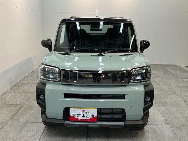 タフトG ダーククロムベンチャー レーダークルコン 届出済未使用車衝突被害軽減ブレーキ コーナーセンサー バックカメラ(ナビ装着時用) 前席シートヒーター 電動パーキング スカイフィールトップ LED オートライト オートエアコン スマートキー エコアイドル(滋賀県)の中古車