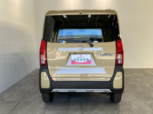 タントファンクロス 9型ディスプレイオーディオ 届出済未使用車衝突被害軽減ブレーキ コーナーセンサー 9型ディスプレイオーディオ フルセグ Bluetooth USB バックカメラ 両側電動スライドドア 前席シートヒーター LED スマートキー エコアイドル(滋賀県)の中古車