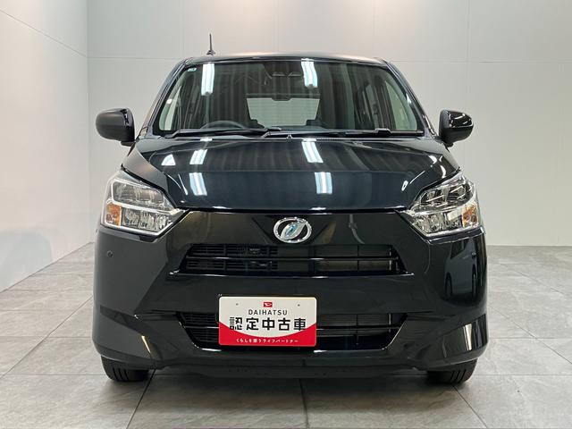 ミライースＸ　ＳＡ３　コーナーセンサー　キーレス　届出済未使用車衝突被害軽減ブレーキ　スマアシ３　コーナーセンサー　バックカメラ（ナビ装着時用）　ＬＥＤヘッドライト　オートライト　電動格納式ミラー　キーレスエントリー　マニュアルレベリング　エコアイドル（滋賀県）の中古車