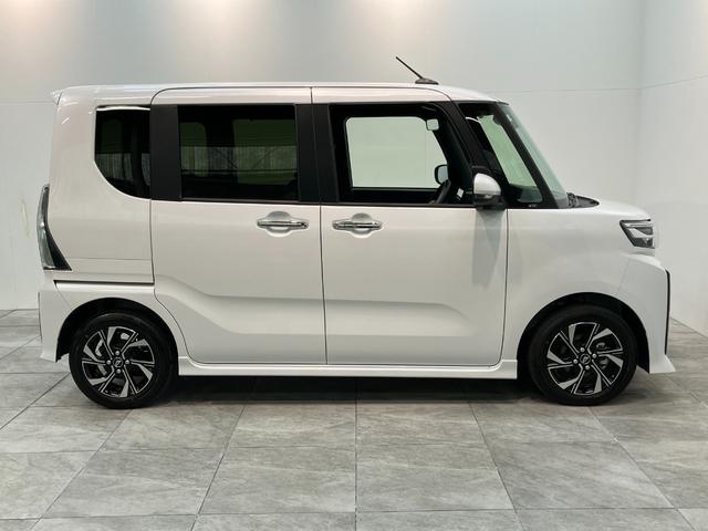 タントカスタムＸ　９型ディスプレイオーディオ　フルセグ　ＬＥＤ衝突被害軽減ブレーキ　コーナーセンサー　９型ディスプレイオーディオ　フルセグ　Ｂｌｕｅｔｏｏｔｈ　ＵＳＢ　バックカメラ　両側電動スライドドア　前席シートヒーター　ＬＥＤ　スマートキー　エコアイドル（滋賀県）の中古車