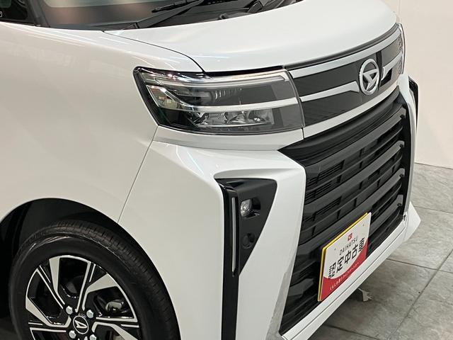 タントカスタムＸ　９型ディスプレイオーディオ　フルセグ　ＬＥＤ衝突被害軽減ブレーキ　コーナーセンサー　９型ディスプレイオーディオ　フルセグ　Ｂｌｕｅｔｏｏｔｈ　ＵＳＢ　バックカメラ　両側電動スライドドア　前席シートヒーター　ＬＥＤ　スマートキー　エコアイドル（滋賀県）の中古車