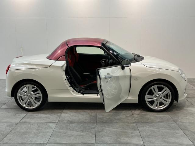 コペンセロS フルセグナビ バックカメラ Dラッピング 車検整備付電動オープンルーフ フルセグナビ DVD再生 Bluetooth USB ドラレコ ETC シートヒーター LED レカロシート MOMO製ハンドル パドルシフト ビルシュタイン製ショックアブソーバー(滋賀県)の中古車