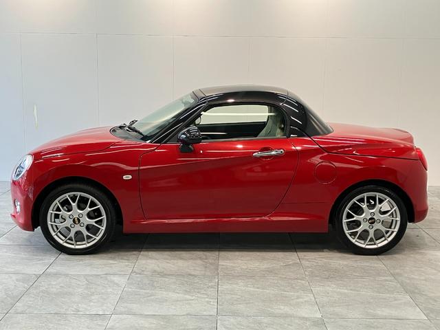 コペン２０ｔｈアニバーサリーエディション　５ＭＴ　フルセグナビ電動オープンルーフ　フルセグナビ　ＤＶＤ再生　Ｂｌｕｅｔｏｏｔｈ　ＥＴＣ車載器　ＭＯＭＯ製ハンドル　ＢＢＳ製アルミホイール　本革シート　シートヒーター　ＬＥＤ　オートライト　スマートキー（滋賀県）の中古車