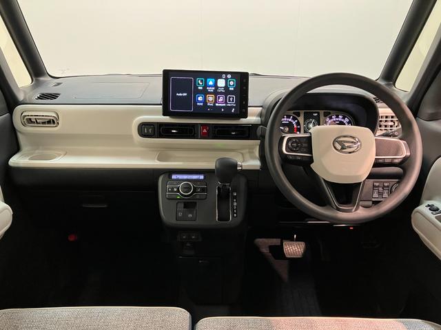 ムーヴキャンバスストライプスG 9型ディスプレイオーディオ 車検整備付衝突被害軽減ブレーキ コーナーセンサー 9型ディスプレイオーディオ フルセグ Bluetooth USB バックカメラ ドラレコ 両側電動スライドドア 前席シートヒーター LEDヘッドライト(滋賀県)の中古車