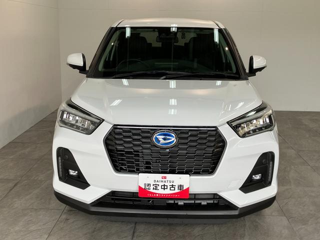 ロッキープレミアムＧ　ＨＥＶ　９型ディスプレイオーディオ　車検整備付衝突被害軽減ブレーキ　コーナーセンサー　ディスプレイオーディオ　フルセグ　パノラマカメラ　Ｂｌｕｅｔｏｏｔｈ　ＵＳＢ　ドラレコ　ＴＶコントロール　前席シートヒーター　電動パーキング　ＬＥＤ　クルコン（滋賀県）の中古車