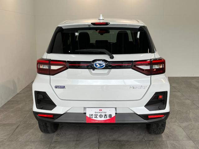 ロッキープレミアムＧ　ＨＥＶ　９型ディスプレイオーディオ　車検整備付衝突被害軽減ブレーキ　コーナーセンサー　ディスプレイオーディオ　フルセグ　パノラマカメラ　Ｂｌｕｅｔｏｏｔｈ　ＵＳＢ　ドラレコ　ＴＶコントロール　前席シートヒーター　電動パーキング　ＬＥＤ　クルコン（滋賀県）の中古車