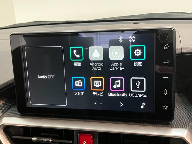 ロッキープレミアムＧ　ＨＥＶ　９型ディスプレイオーディオ　車検整備付衝突被害軽減ブレーキ　コーナーセンサー　ディスプレイオーディオ　フルセグ　パノラマカメラ　Ｂｌｕｅｔｏｏｔｈ　ＵＳＢ　ドラレコ　ＴＶコントロール　前席シートヒーター　電動パーキング　ＬＥＤ　クルコン（滋賀県）の中古車