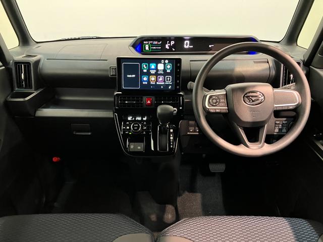 タントカスタムX 9型ディスプレイオーディオ 届出済未使用車衝突被害軽減ブレーキ コーナーセンサー 9型ディスプレイオーディオ フルセグ Bluetooth USB バックカメラ 両側電動スライドドア 前席シートヒーター LED スマートキー エコアイドル(滋賀県)の中古車