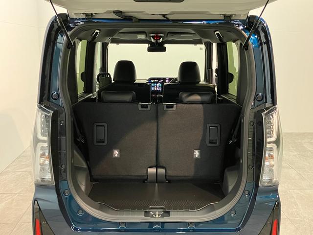 タントカスタムX 9型ディスプレイオーディオ 届出済未使用車衝突被害軽減ブレーキ コーナーセンサー 9型ディスプレイオーディオ フルセグ Bluetooth USB バックカメラ 両側電動スライドドア 前席シートヒーター LED スマートキー エコアイドル(滋賀県)の中古車