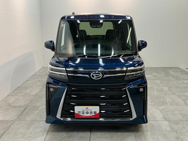 タントカスタムX 9型ディスプレイオーディオ 届出済未使用車衝突被害軽減ブレーキ コーナーセンサー 9型ディスプレイオーディオ フルセグ Bluetooth USB バックカメラ 両側電動スライドドア 前席シートヒーター LED スマートキー エコアイドル(滋賀県)の中古車